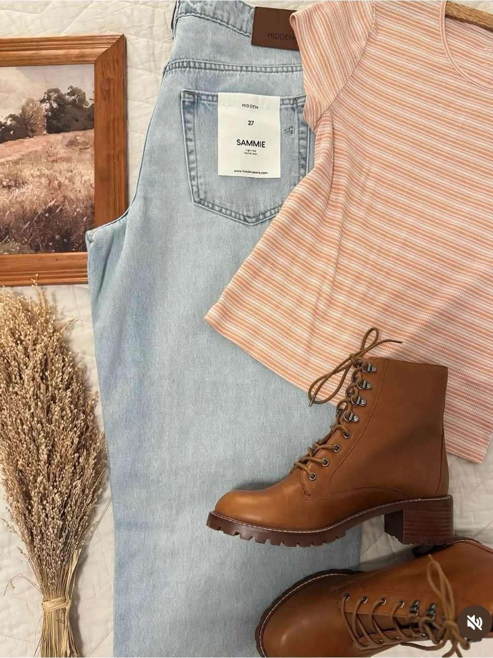 American Eagle Outfitters Striped Tee (L)